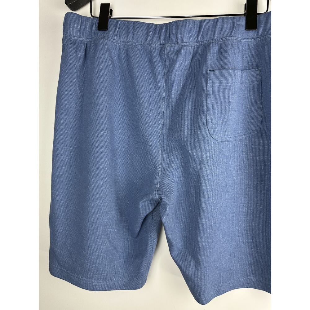 Tommy Bahama French Terry Knit Jam Shorts Drawstring Heather Blue Men's Size XL - Picture 11 of 14